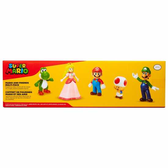 Super Mario Mario & Friends- 25 Figurine 5-Pack - Boxset Exclusive  Подаръци и играчки
