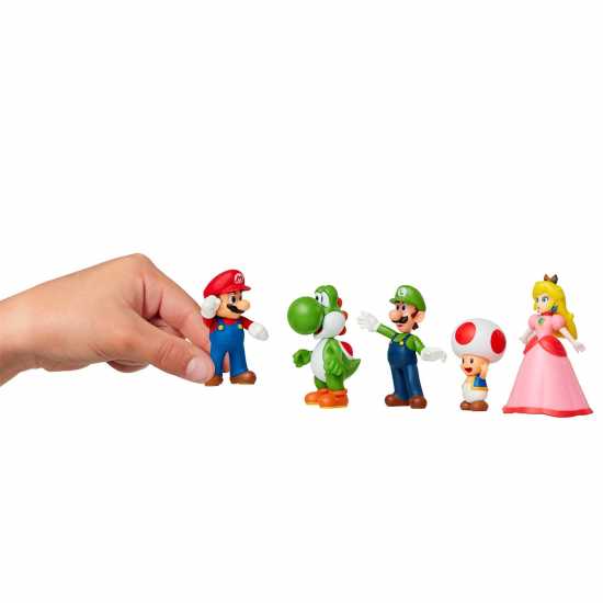 Super Mario Mario & Friends- 25 Figurine 5-Pack - Boxset Exclusive  Подаръци и играчки