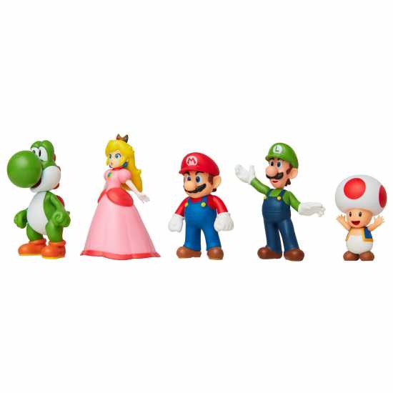 Super Mario Mario & Friends- 25 Figurine 5-Pack - Boxset Exclusive  Подаръци и играчки