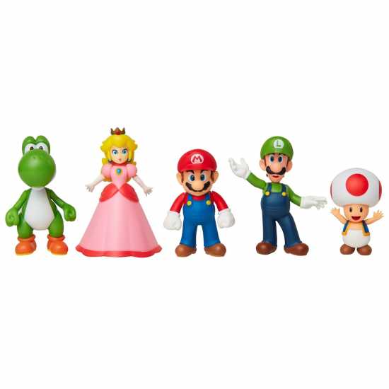 Super Mario Mario & Friends- 25 Figurine 5-Pack - Boxset Exclusive  Подаръци и играчки