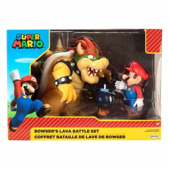 Подаръци и играчки Super Mario Mario Vs. Bowser Diorama Set (Wave 1) Super Mario Mario Vs. Bowser Diorama Set (Wave 1) Подаръци и играчки