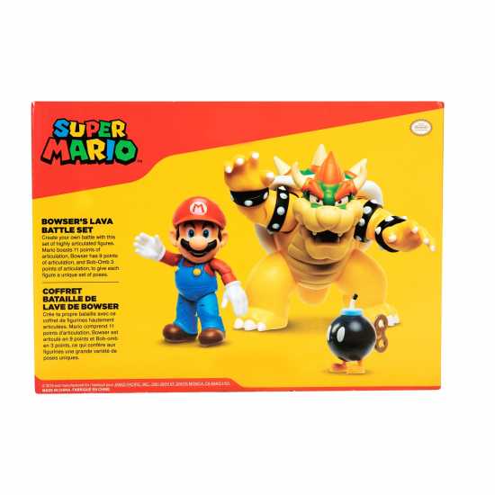 Подаръци и играчки Super Mario Mario Vs. Bowser Diorama Set (Wave 1) Super Mario Mario Vs. Bowser Diorama Set (Wave 1) Подаръци и играчки
