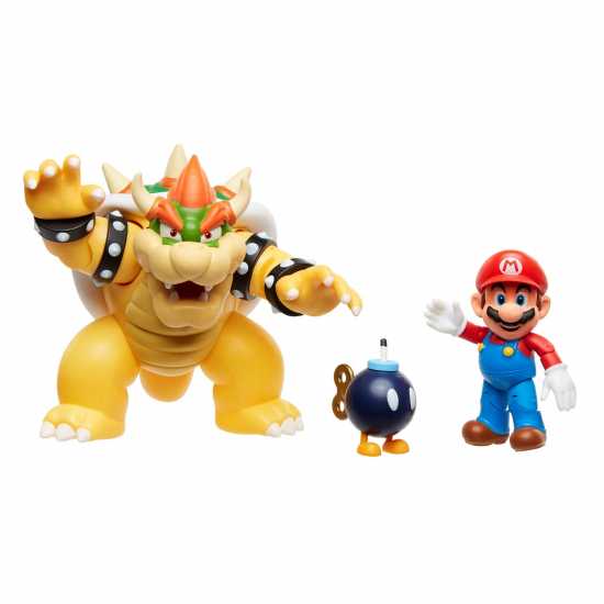 Подаръци и играчки Super Mario Mario Vs. Bowser Diorama Set (Wave 1) Super Mario Mario Vs. Bowser Diorama Set (Wave 1) Подаръци и играчки