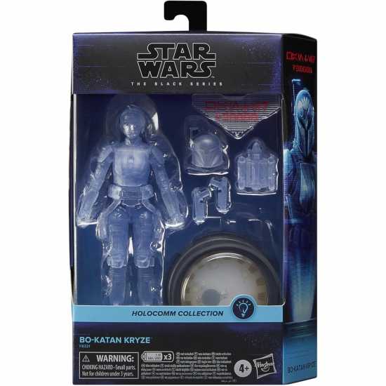 Star Wars Hasbro Star Wars Bo-Katan Kryze Holocomm Collection Series Black Figure  