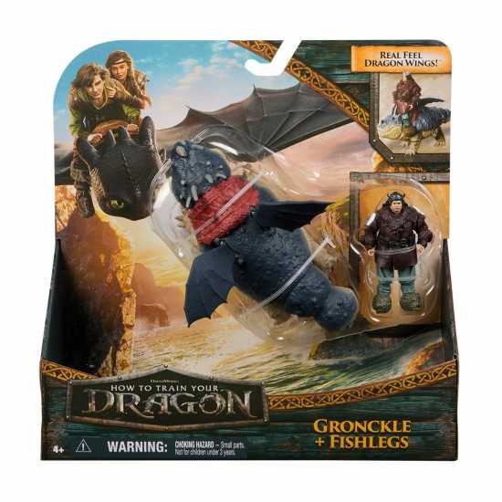 Httyd To Train Your Dragon Movie - Dragon & Viking Action Figure Set Assortment  