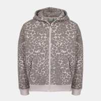 Miso Leopard Full-Zip Fleece Miso Leopard Full-Zip Fleece