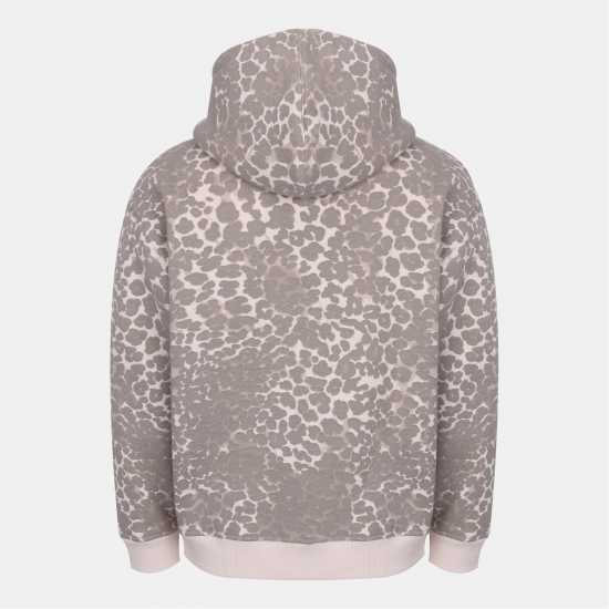 Miso Women's Leopard Full-Zip Fleece  