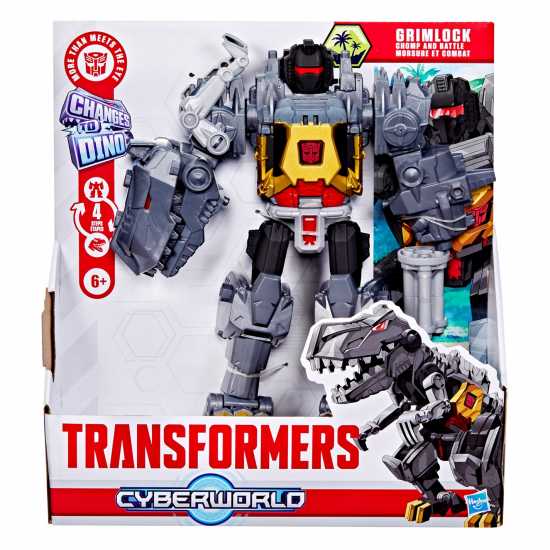 Cyberworld Grimlock Chomp & Battle Action Figure Cyberworld Grimlock Chomp & Battle Action Figure