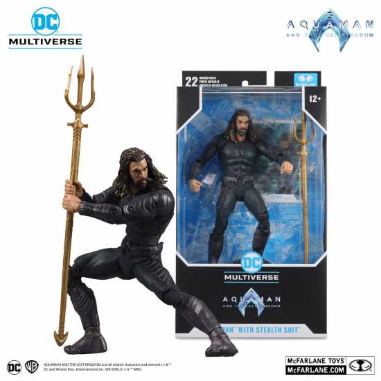 Подаръци и играчки Dc Aquaman With Stealth Suit Action Figure Dc Aquaman With Stealth Suit Action Figure Подаръци и играчки