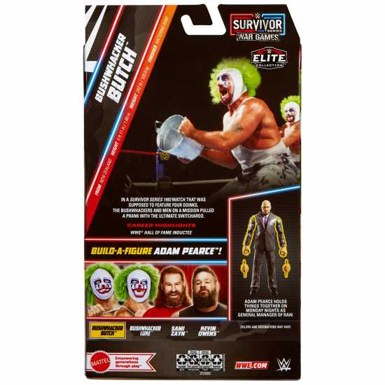 Подаръци и играчки Wwe Elite Survivor Series Figure: Bushwhacker Butch Wwe Elite Survivor Series Figure: Bushwhacker Butch Подаръци и играчки