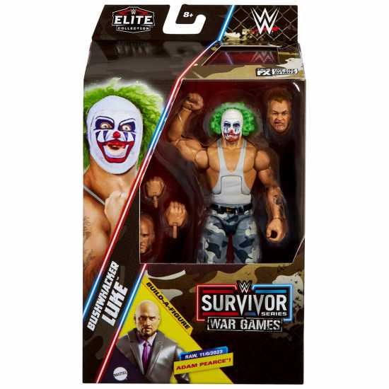 Wwe Survivor Series Bushwacker Luke Action Figures  