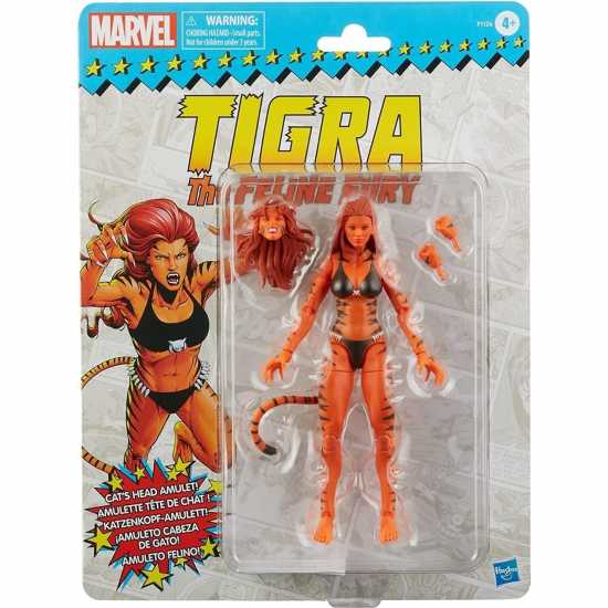 Marvel Comics Legends Series Avengers 15-Cm-Scale Marvel’S Tigra Figure  Подаръци и играчки