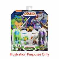 Leonardo Vs Rocksteady Legends Of Akedo  