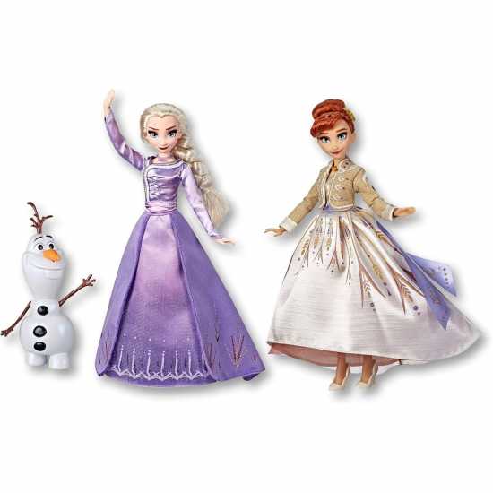 Disney Frozen Elsa Anna And Olaf Fashion Doll Set With Dresses And Shoes Frozen 2  