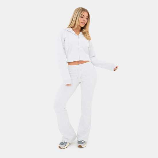 I Saw It First Zip Up Hoody Grey 