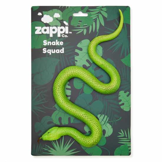Zappi Co Zappi Co Bamboo Leaf Green - Tpr Snake 60 Cm  