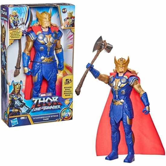 Marvel Thor Love And Thunder Stormbreaker Strike Thor Action Figure Marvel Thor Love and Thunder Stormbreaker Strike Thor Action Figure