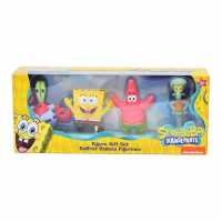 Spongebob Mini Figures 4 Pack Action Spongebob Mini Figures 4 Pack Action