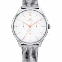 Tommy Hilfiger Ladies  Stainless Steel And Rose Gold Watch  Бижутерия